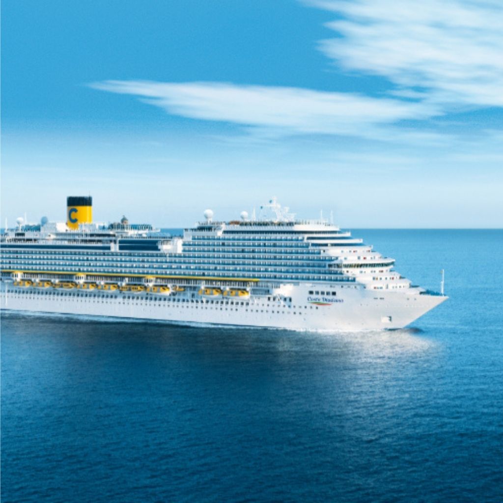 costa diadema auf see