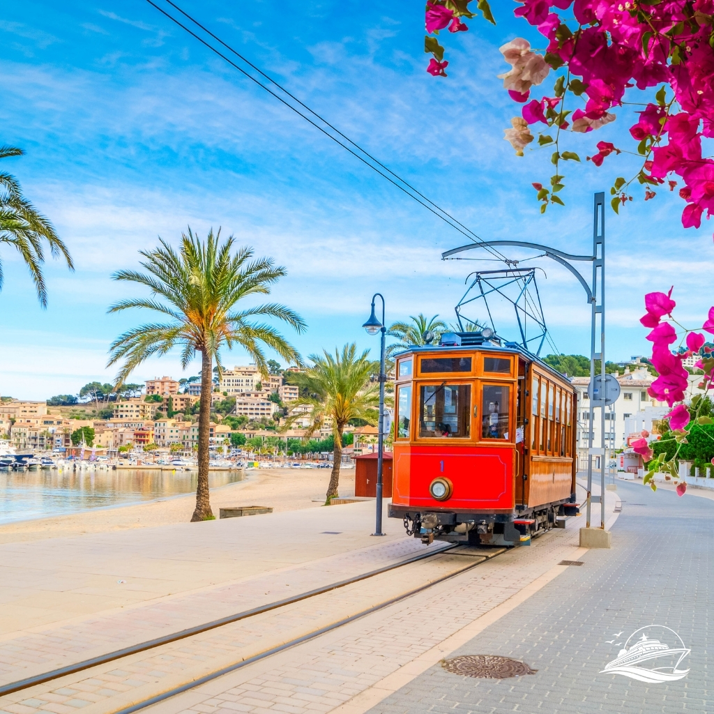 Mallorca Port Soller Strassenbahn