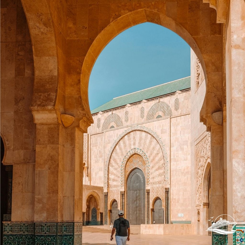 Marokko Hassan-II-Moschee Casablanca