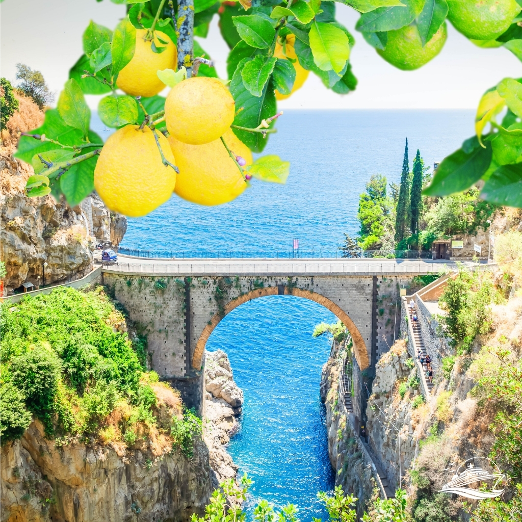 Mittelmeer Italien Amalfi Küstenstrasse