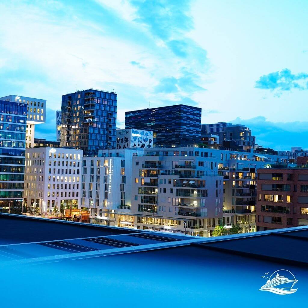 Nordeuropa Norwegen Oslo Stadtbild