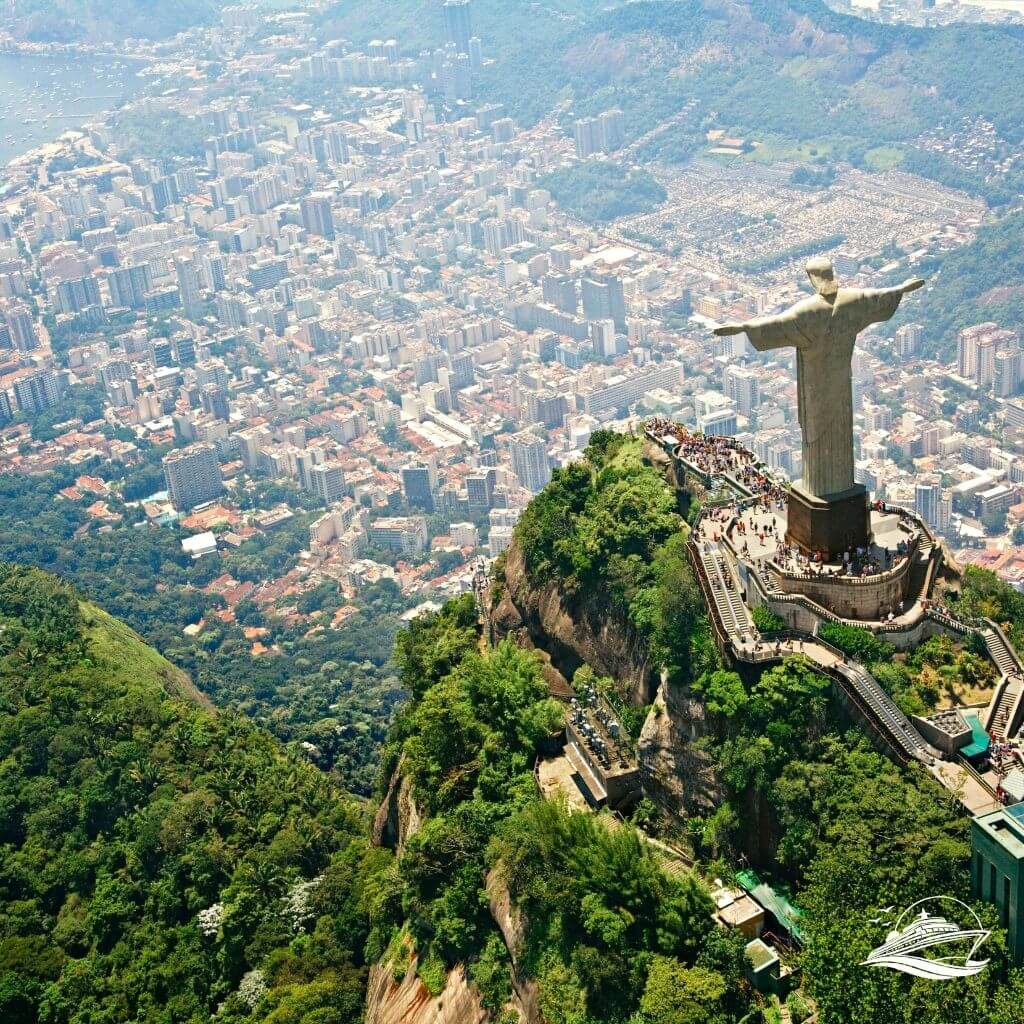 Brasilien Rio de Janeiro Christusstatue