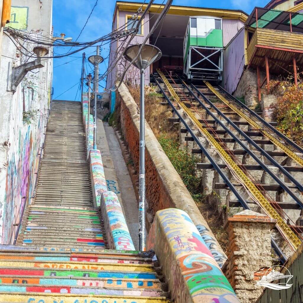 Chile Valparaiso Aufzug