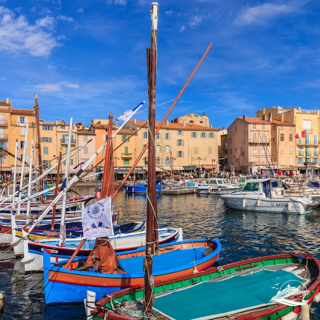 Frankreich Saint-Tropez Hafen