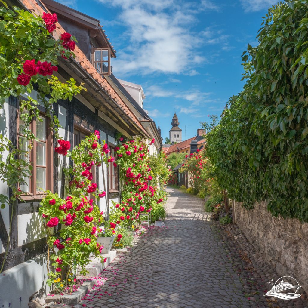 Medieval Hanse town Visby in Sweden