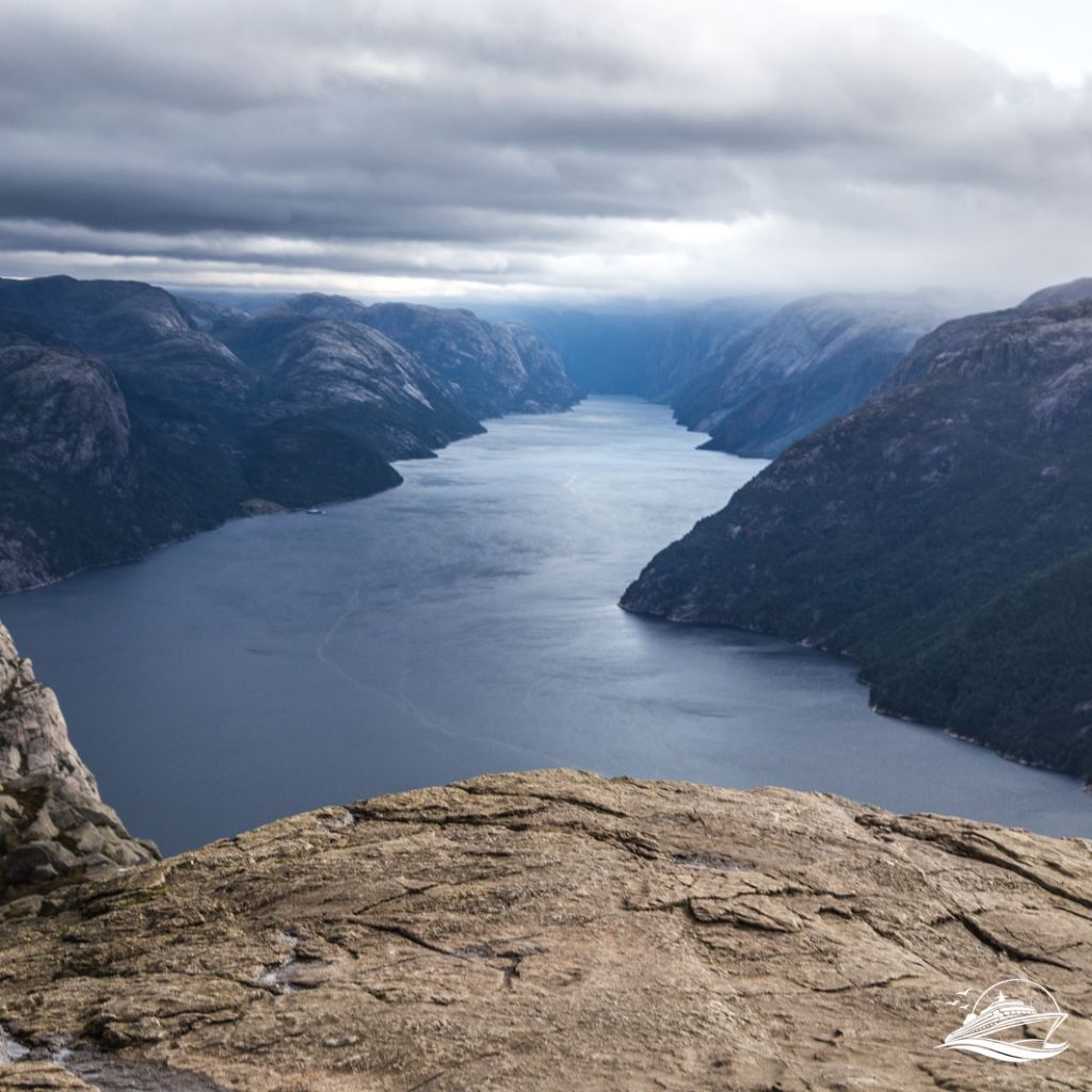 Norwegen Stavenger Blick auf Fjord