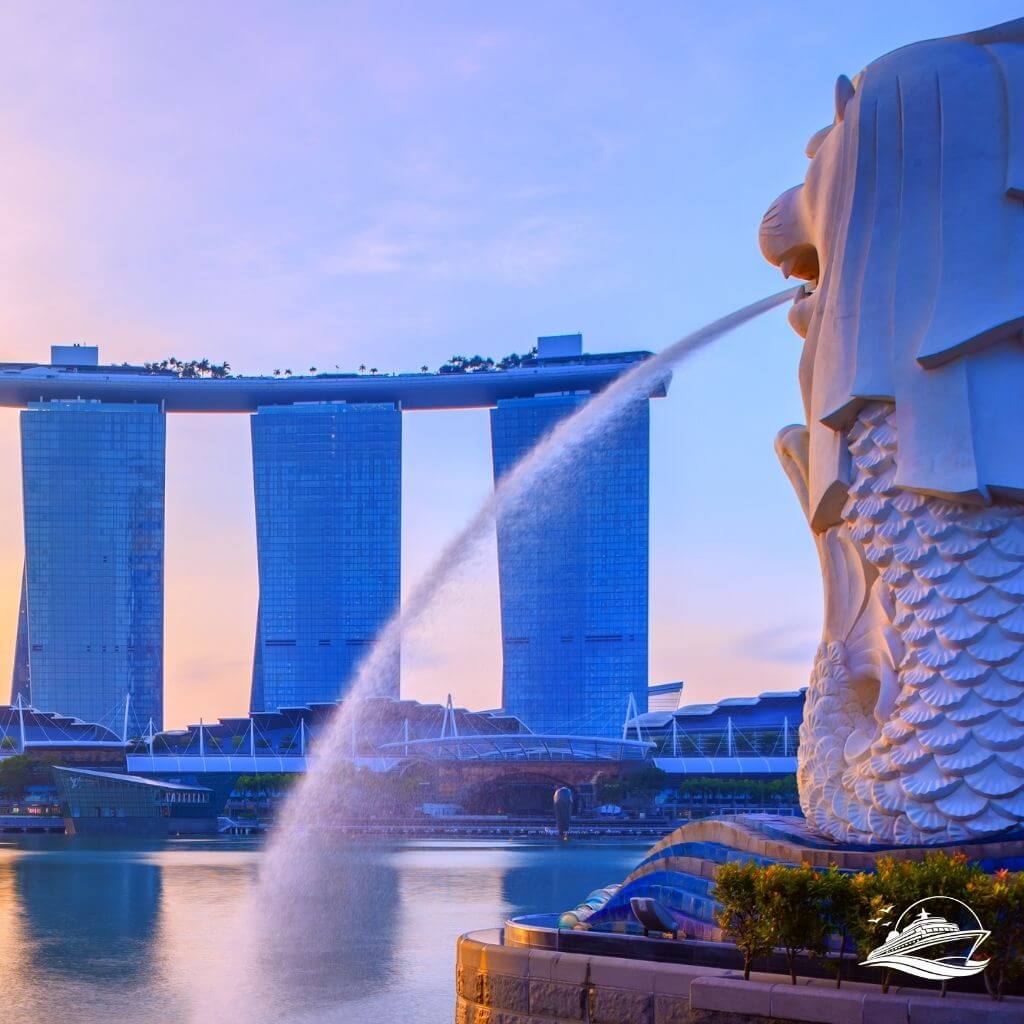 Singapur mit Loewe