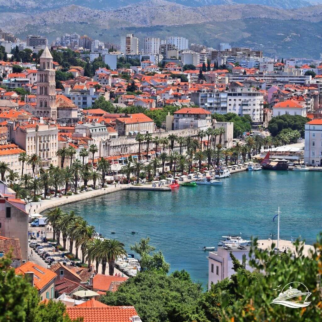 Split Hafenpromenade
