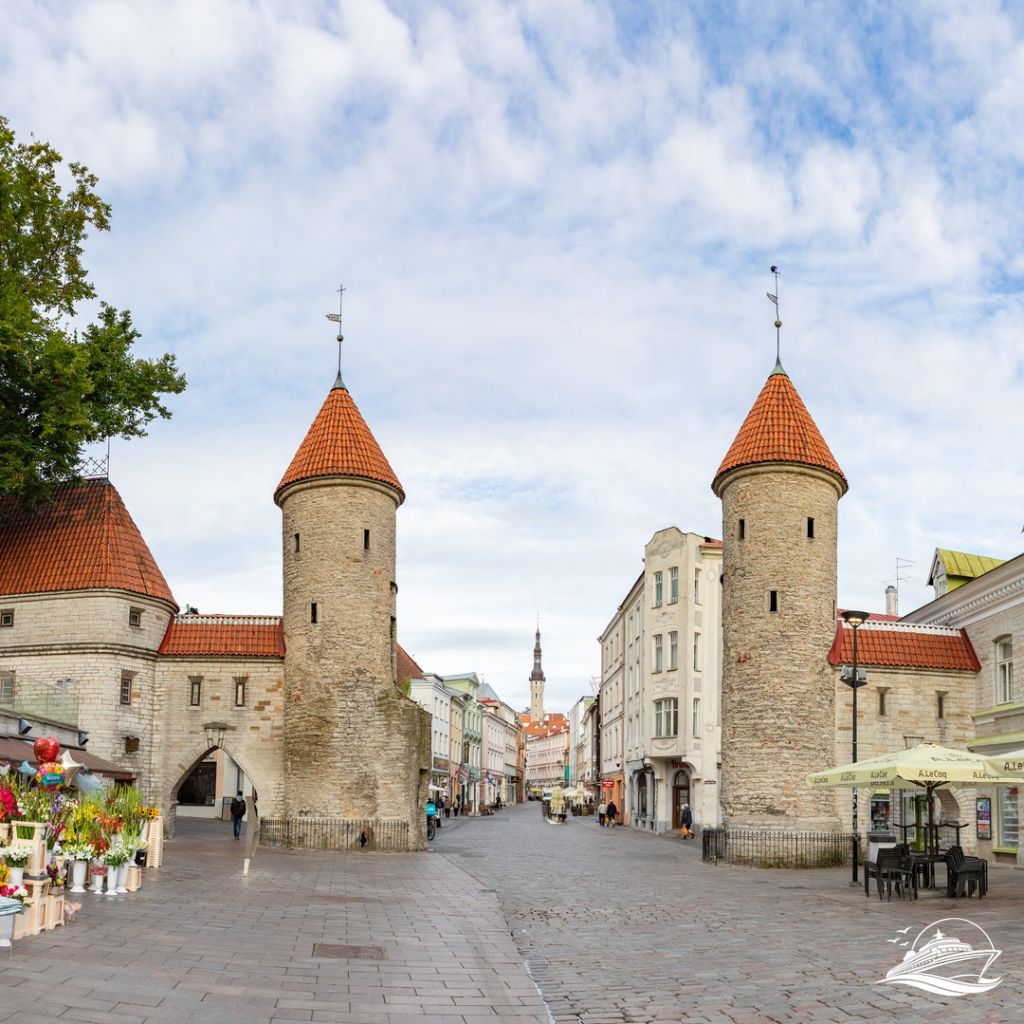 Viru Gate in Tallinn